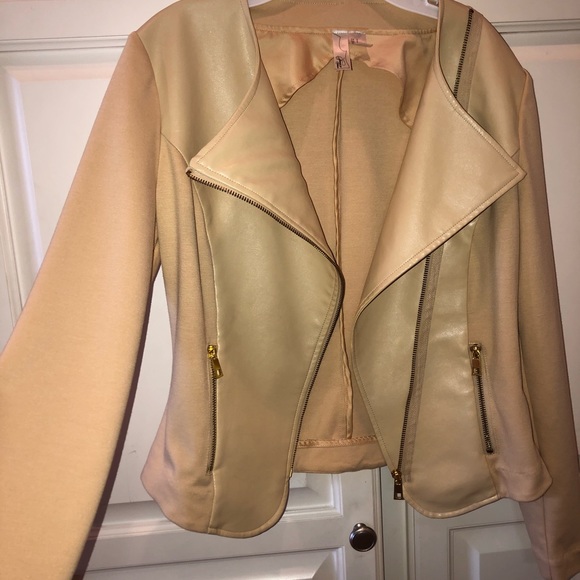 Gorgeous Beige Forever 21 Jacket/Blazer - Picture 2 of 6